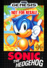 Sonic the Hedgehog (Not for Resale) - (SG) SEGA Genesis [Pre-Owned] Video Games Sega   