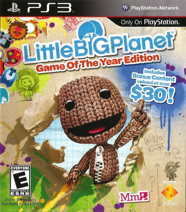 LittleBigPlanet: Game of the Year Edition - (PS3) PlayStation 3 [Pre-Owned] Video Games SCEA   