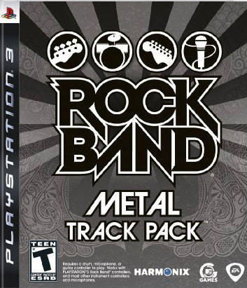 Rock Band Metal Track Pack - (PS3) PlayStation 3 [Pre-Owned] Video Games MTV Games   