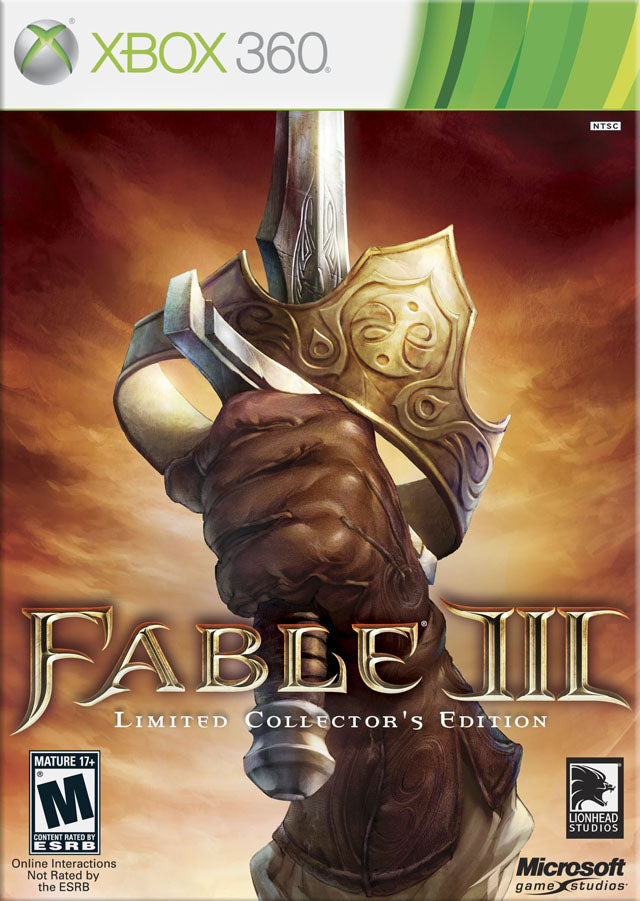 Fable III (Limited Collector's Edition) - Xbox 360 [Pre-Owned] Video Games Microsoft Game Studios   