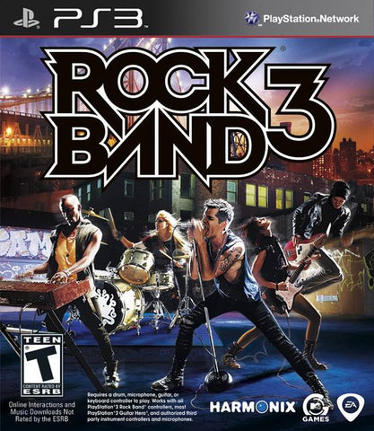 Rock Band 3 - PlayStation 3 Video Games MTV Games   