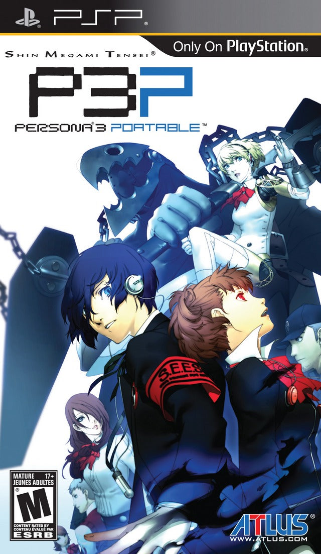 Shin Megami Tensei: Persona 3 Portable - Sony PSP Video Games Atlus   