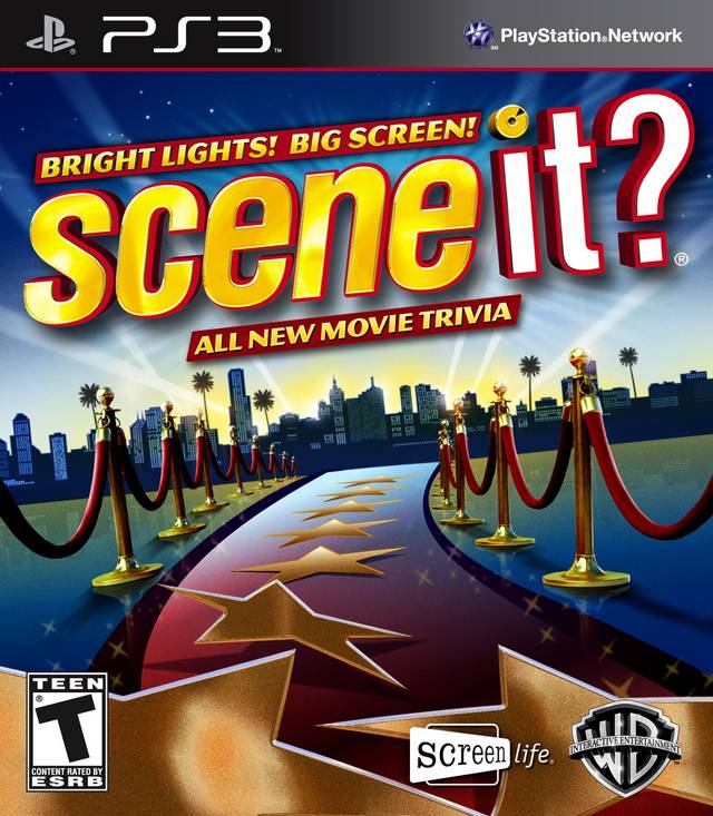 Scene It? Bright Lights! Big Screen! - (PS3) PlayStation 3 [Pre-Owned] Video Games Warner Bros. Interactive Entertainment   