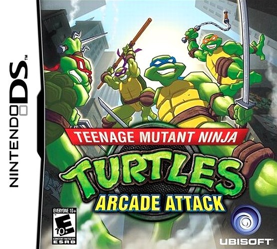 Teenage Mutant Ninja Turtles: Arcade Attack - (NDS) Nintendo DS [Pre-Owned] Video Games Ubisoft   