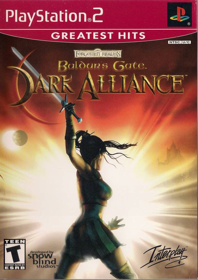 Baldur's Gate: Dark Alliance (Greatest Hits) - (PS2) PlayStation 2 [Pre-Owned] Video Games Interplay   