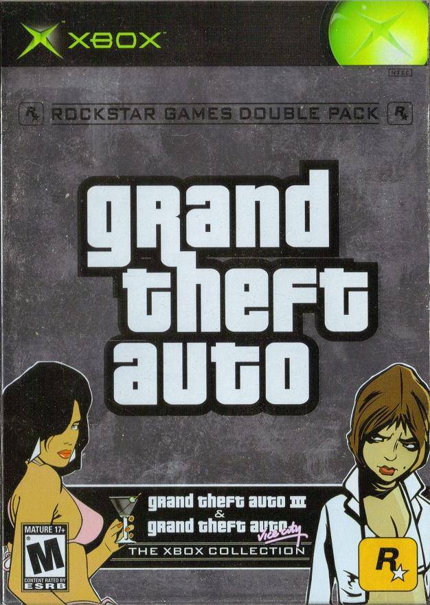 Grand Theft Auto Double Pack - Xbox [Pre-Owned] Video Games Rockstar Games   