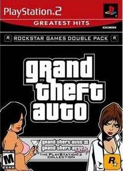 Grand Theft Auto Double Pack (Greatest Hits) - (PS2) PlayStation 2 Video Games Rockstar Games   