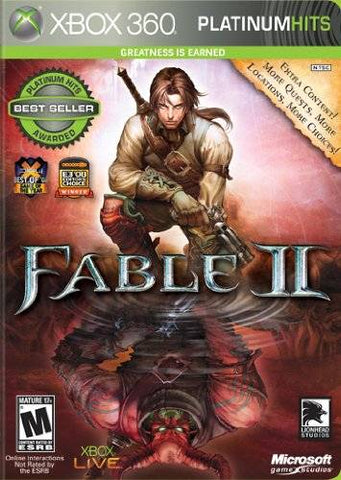 Fable II (Platinum Hits) - Xbox 360 Video Games Microsoft Game Studios   