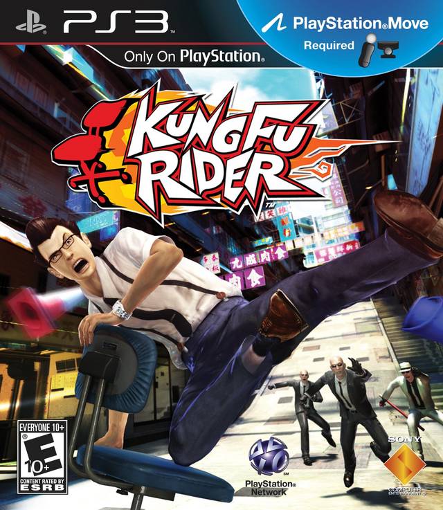 Kung Fu Rider (PlayStation Move Required) - (PS3) PlayStation 3 [Pre-Owned] Video Games SCEA   