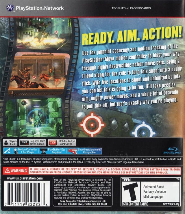 The Shoot (PlayStation Move Required) - (PS3) PlayStation 3 [Pre-Owned] Video Games SCEA   