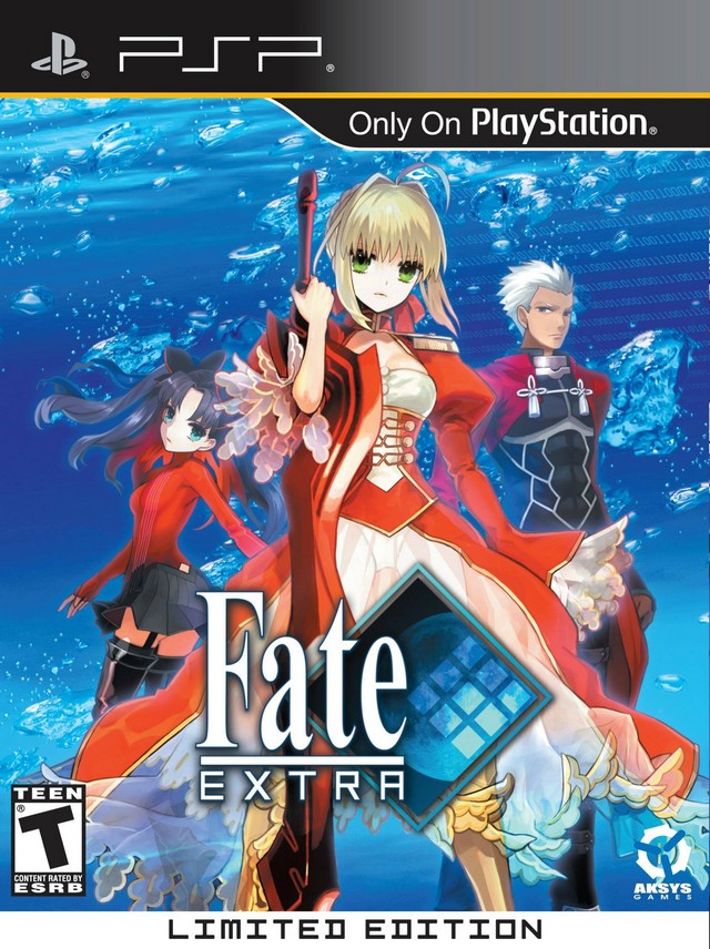 Fate/Extra (Limited Edition) - Sony PSP [Pre-Owned] Video Games Aksys Games   