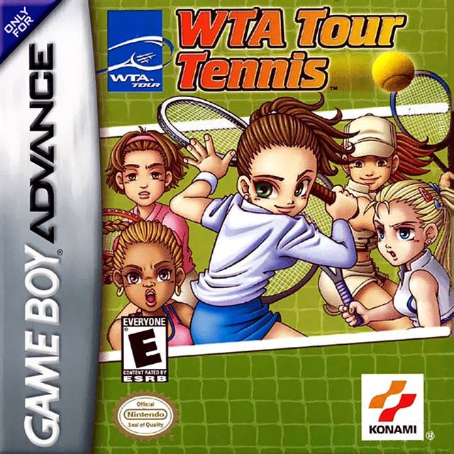 WTA Tour Tennis - (GBA) Game Boy Advance Video Games Konami   