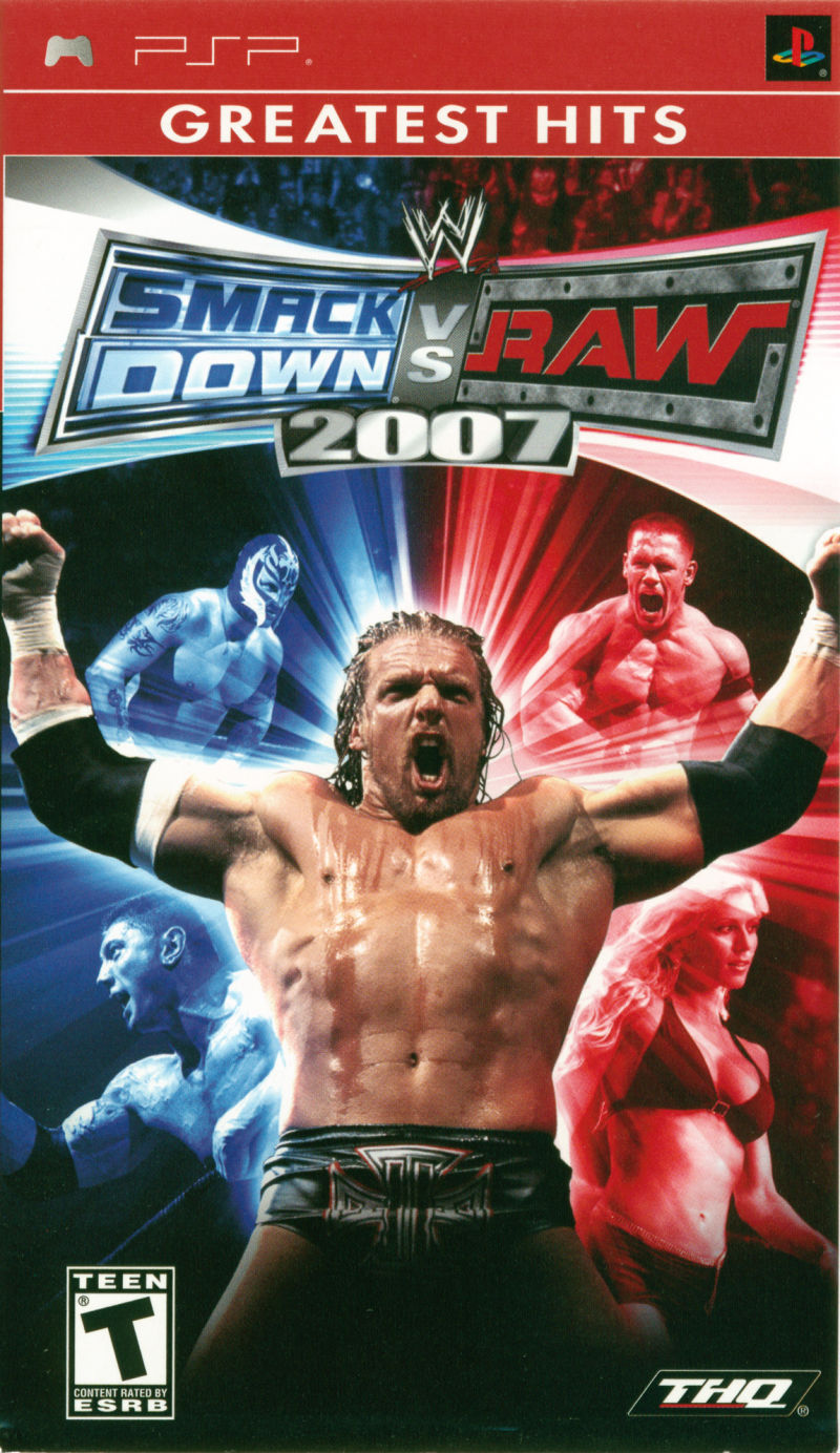WWE SmackDown vs. Raw 2007 (Greatest Hits) - SONY PSP [Pre-Owned] Video Games THQ   