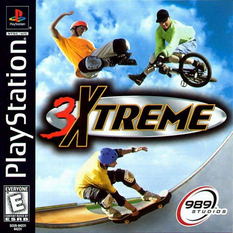 3Xtreme - PlayStation Video Games 989 Sports   