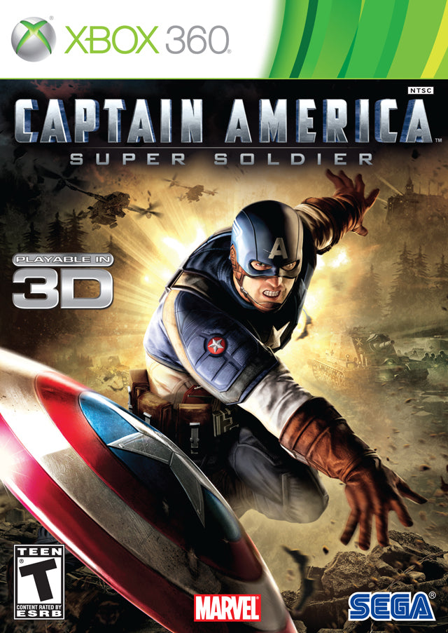 Captain America: Super Soldier - Xbox 360 Video Games Sega   