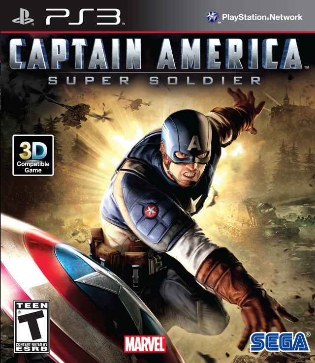 Captain America: Super Soldier - (PS3) PlayStation 3 [Pre-Owned] Video Games Sega   