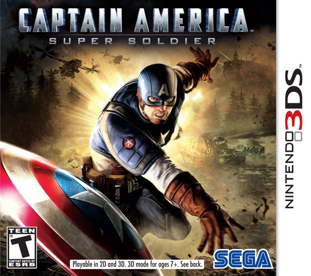 Captain America: Super Soldier - Nintendo 3DS [Pre-Owned] Video Games Sega   