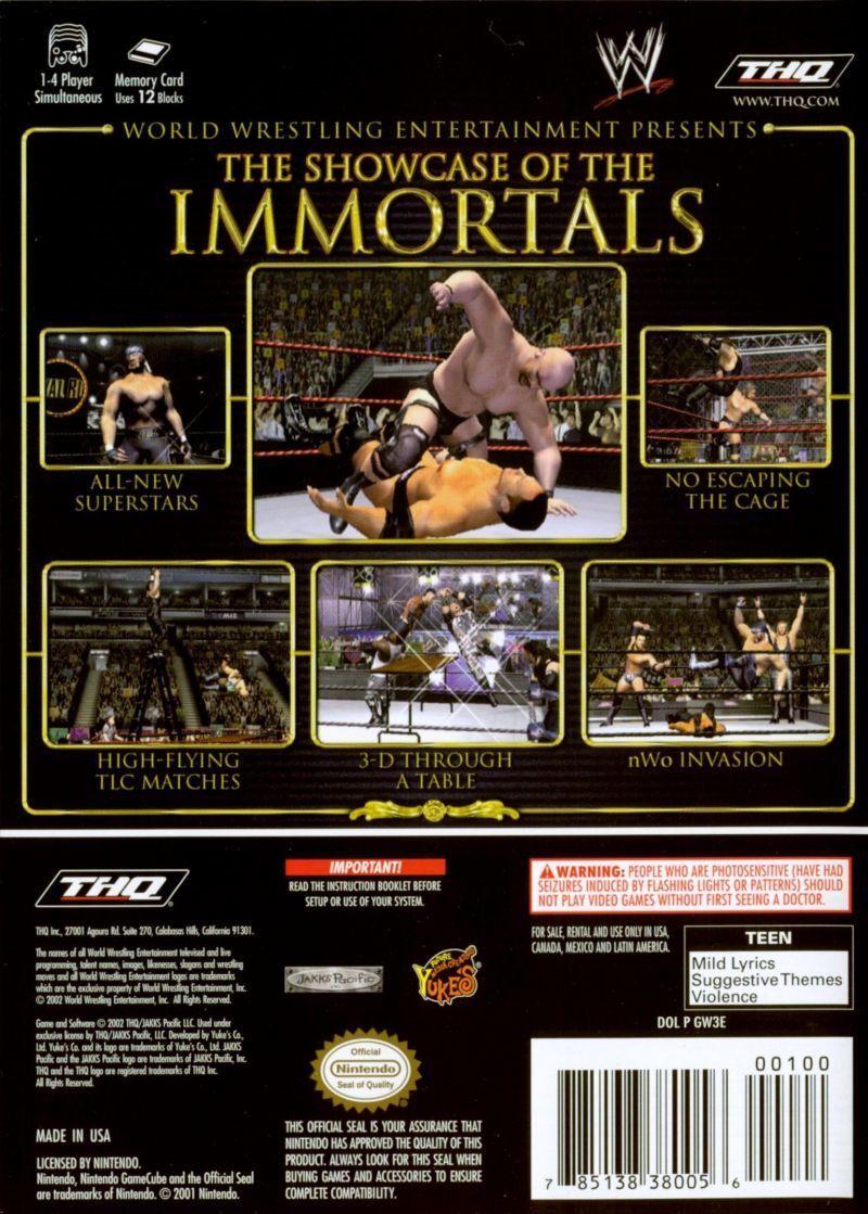 中古】 Wwe Wrestlemania X8 Players Choice / Game image_0885d861