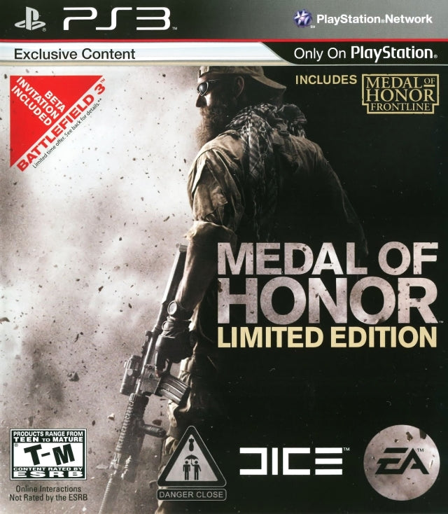 Medal of Honor (Limited Edition) - (PS3) PlayStation 3 [Pre-Owned] Video Games Electronic Arts   