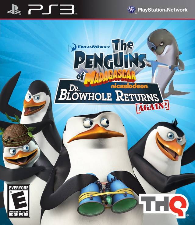 The Penguins of Madagascar: Dr. Blowhole Returns - Again! - (PS3) PlayStation 3 [Pre-Owned] Video Games THQ   
