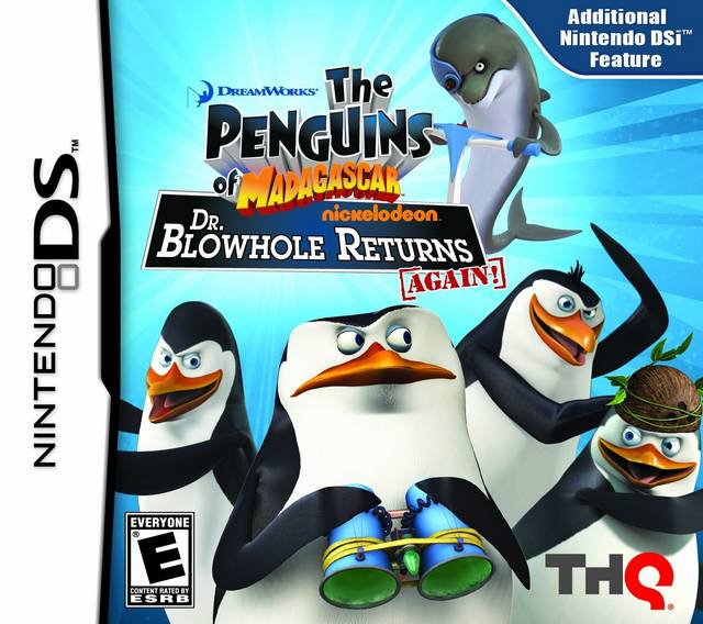 The Penguins of Madagascar: Dr. Blowhole Returns - Again! - (NDS) Nintendo DS [Pre-Owned] Video Games THQ   