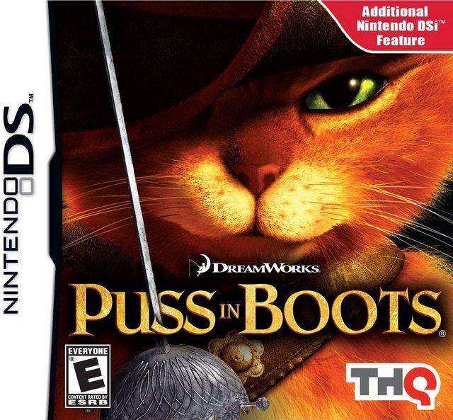 DreamWorks Puss in Boots - Nintendo DS Video Games THQ   