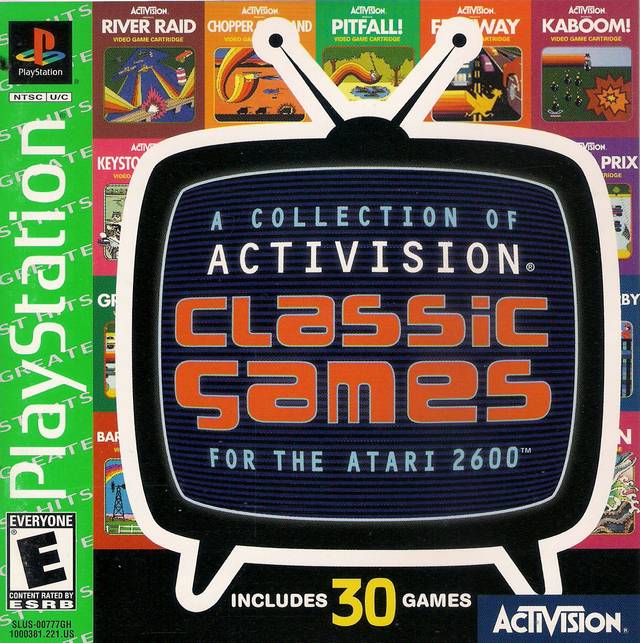 A Collection of Activision Classic Games for the Atari 2600 (Greatest Hits) - (PS1) PlayStation 1 [Pre-Owned] Video Games Activision   