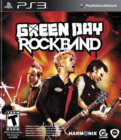 Rock Band: Green Day- (PS3) PlayStation 3 [Pre-Owned] Video Games MTV Games   