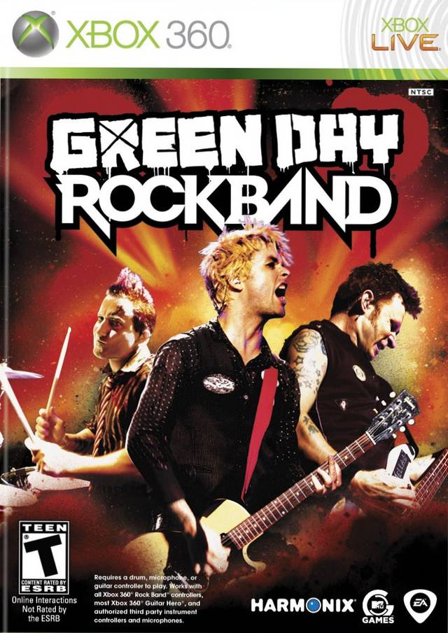 Rock Band: Green Day - Xbox 360 [Pre-Owned] Video Games MTV Games   