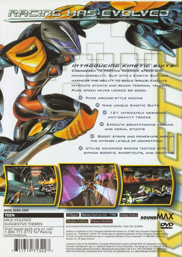 Kinetica - (PS2) PlayStation 2 [Pre-Owned] Video Games Sony   