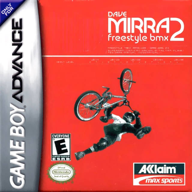 Dave Mirra Freestyle BMX 2 - (GBA) Game Boy Advance [Pre-Owned] Video Games Acclaim   