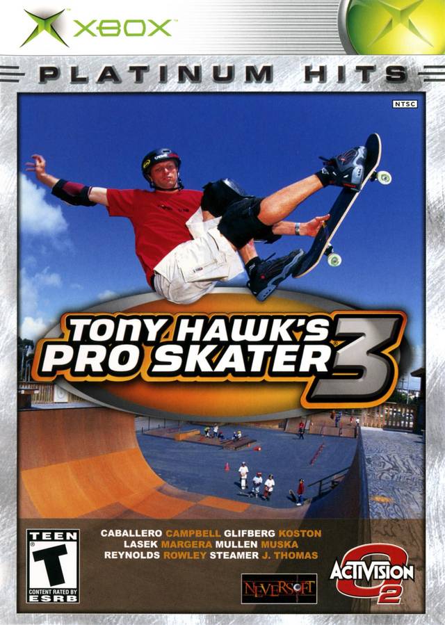 Tony Hawk's Pro Skater 3 (Platinum Hits) - Xbox Video Games Activision   