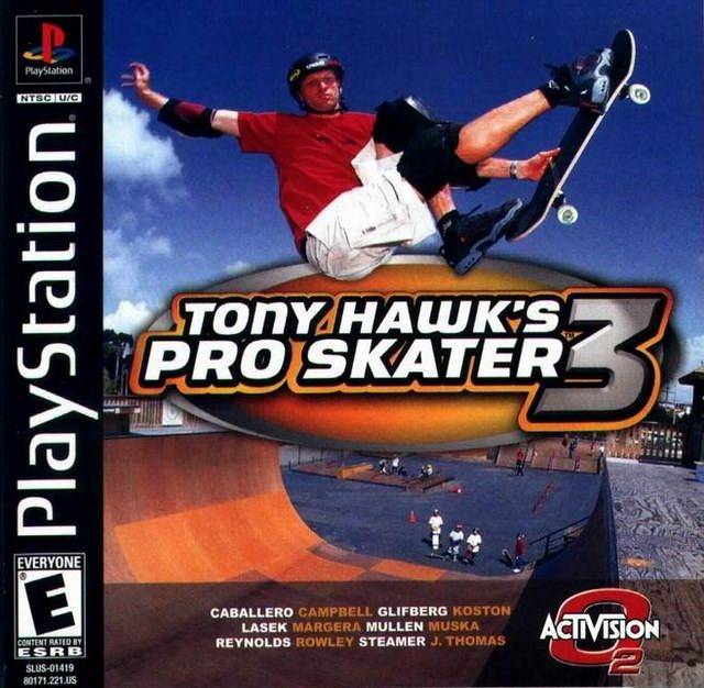 Tony Hawk's Pro Skater 3  - (PS1) PlayStation 1 [Pre-Owned] Video Games Activision   