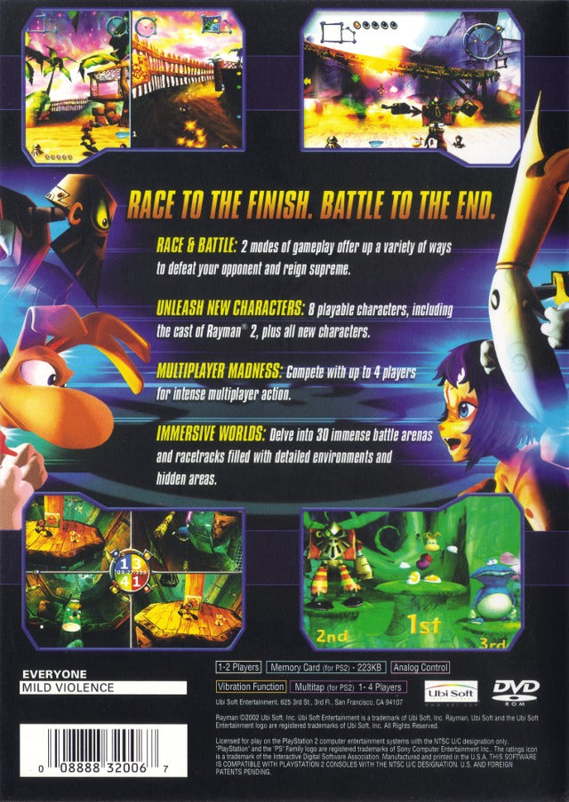 Rayman Arena - (PS2) PlayStation 2 [Pre-Owned] Video Games Ubisoft   