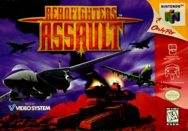 AERO FIGHTERS ASSAULT ニンテンドー64ソフトアジア版　新品 Aero Fighters Assault - (N64) Nintendo 64 [Pre-Owned] | J&L Game