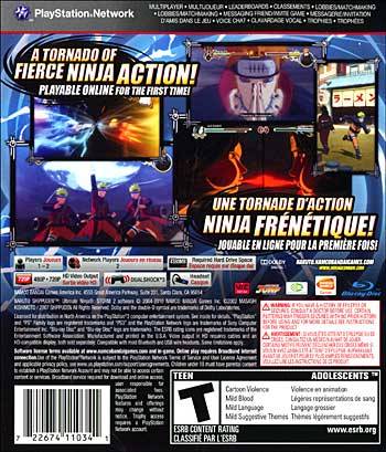 Naruto Shippuden: Ultimate Ninja Storm 2 - (PS3) PlayStation 3 Video Games Namco Bandai Games   