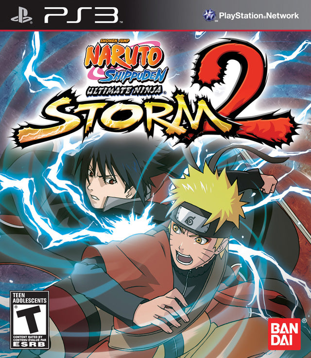 Naruto Shippuden: Ultimate Ninja Storm 2 - (PS3) PlayStation 3 Video Games Namco Bandai Games   