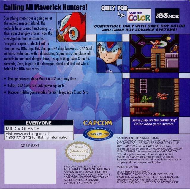 Mega Man Xtreme 2 - (GBC) Game Boy Color [Pre-Owned] Video Games Capcom   