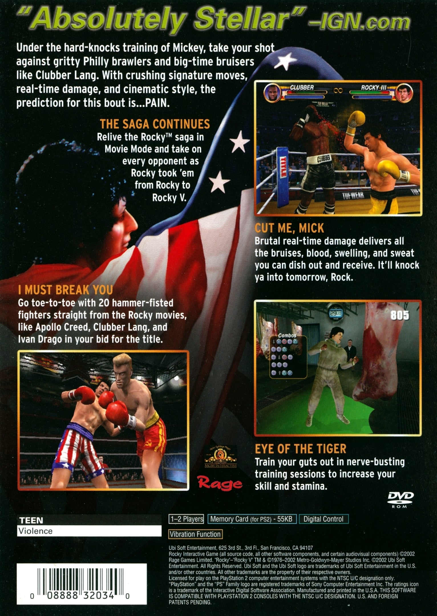 rocky playstation 2 rocky playstation 2