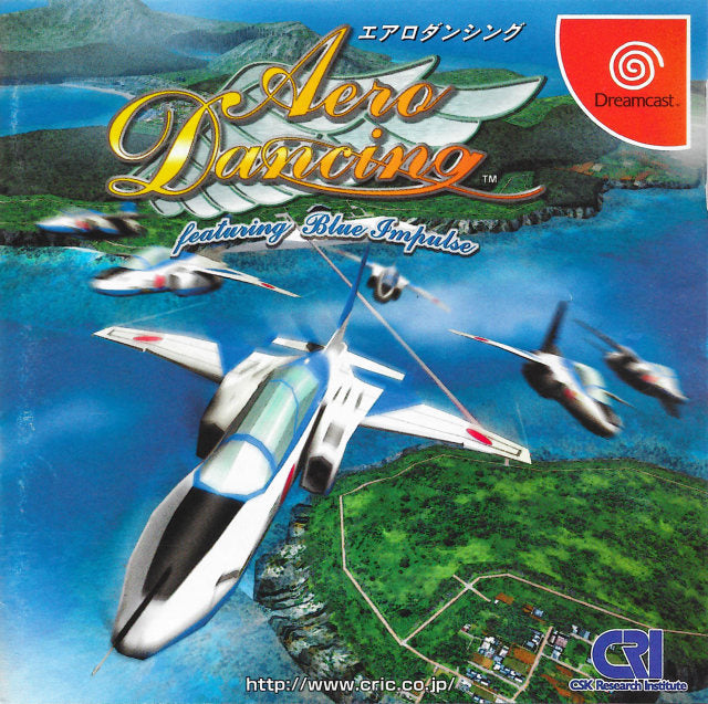 Aero Dancing featuring Blue Impulse - (DC) SEGA Dreamcast (Japanese Import) Video Games CRI   