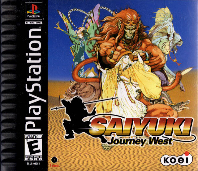 Saiyuki: Journey West - (PS1) PlayStation 1 [Pre-Owned] Video Games Koei   