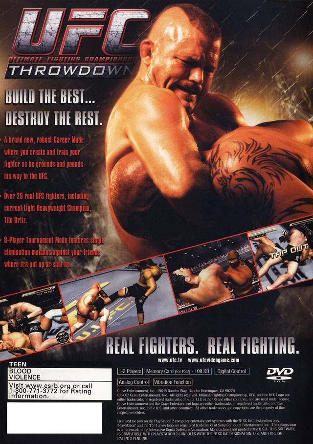 Ultimate Fighting Championship: Throwdown - (PS2) PlayStation 2 [Pre-Owned] Video Games Crave   