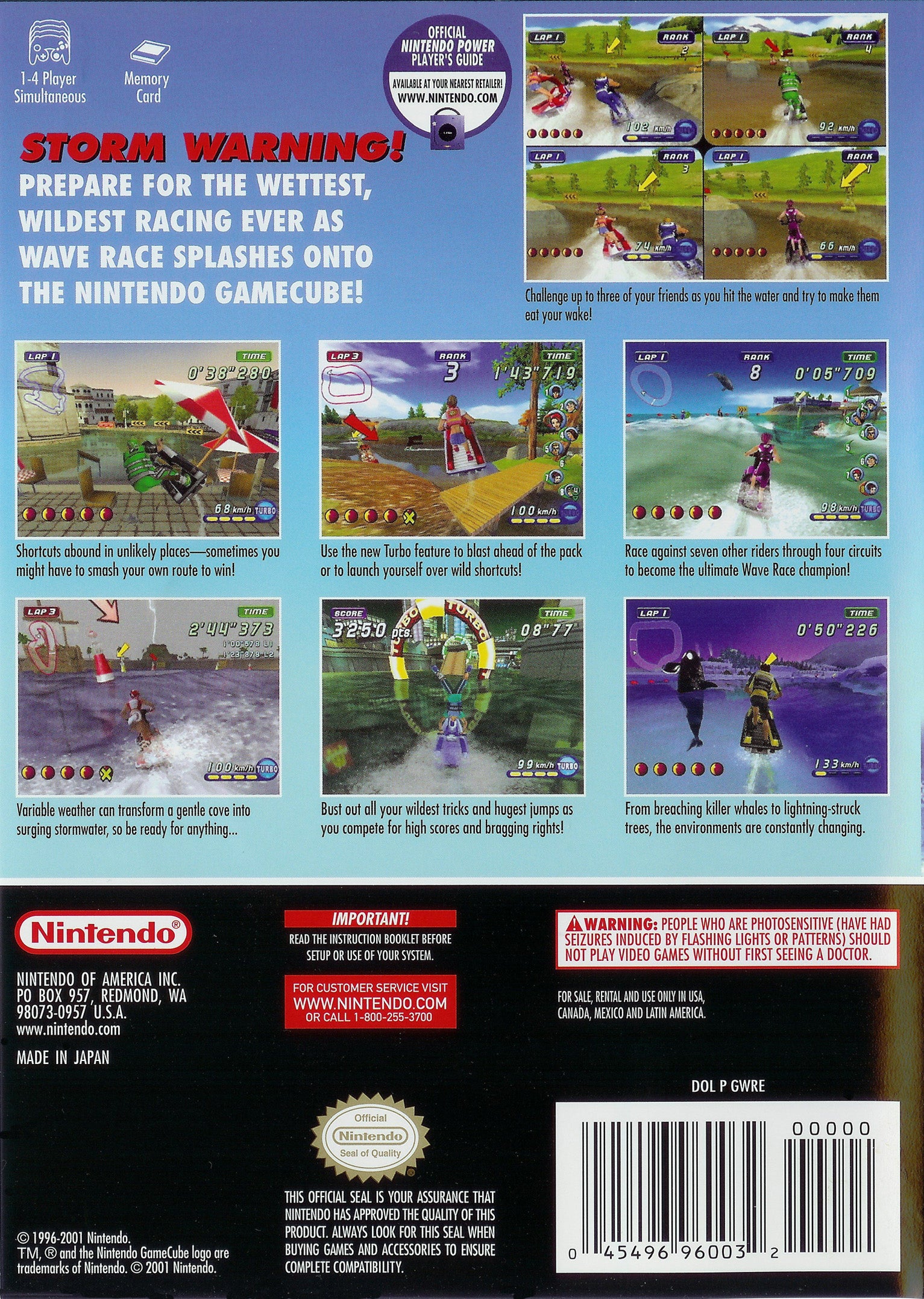 Wave Race: Blue Storm - (GC) GameCube [Pre-Owned] Video Games Nintendo   