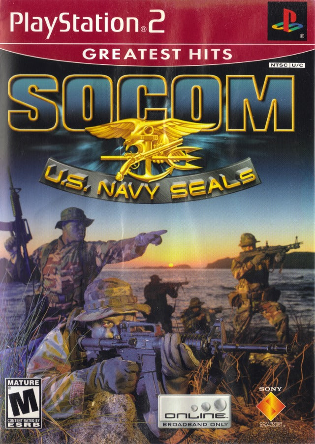 SOCOM: U.S. Navy SEALs (Greatest Hits) - (PS2) PlayStation 2 [Pre-Owned] Video Games SCEA   