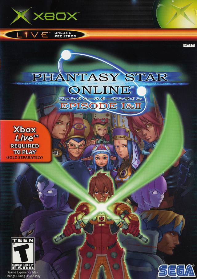 Phantasy Star Online Episode I & II - (XB) Xbox [Pre-Owned] Video Games Microsoft Game Studios   