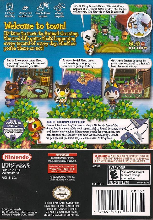 Animal Crossing - (GC) GameCube [Pre-Owned] Video Games Nintendo   