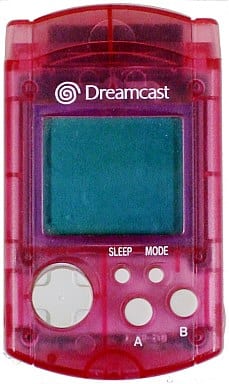 Sega Dreamcast Visual Memory Unit VMU (Red) - (DC) Sega Dreamcast [Pre-Owned] Accessories Homyl   