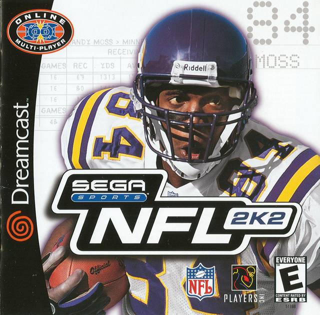 NFL 2K2 - (DC) SEGA Dreamcast  [Pre-Owned] Video Games Sega   