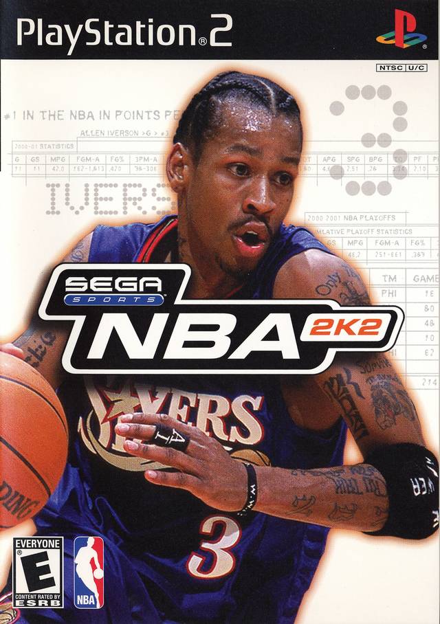 NBA 2K2 - (PS2) PlayStation 2 Video Games Sega   