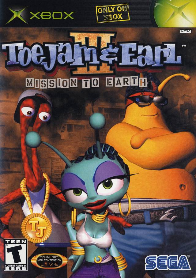 ToeJam & Earl III: Mission to Earth - Xbox Video Games Sega   